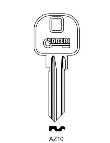 Key blank AZ10