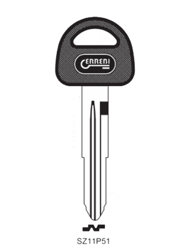 Key blank SZ19P113