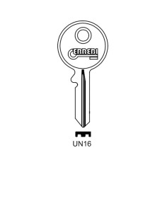 Key blank UN16