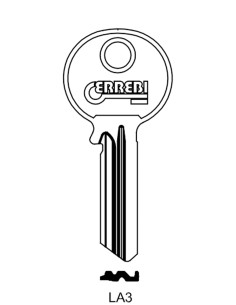 Key blank LA3