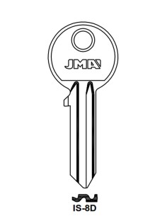 Key blank IS-8D